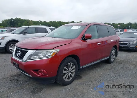 2014 Nissan Pathfinder S z USA, uszkodzony, nr VIN 5N1AR2MM0EC730592